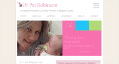 Desktop Screenshot of drpatrobinson.com